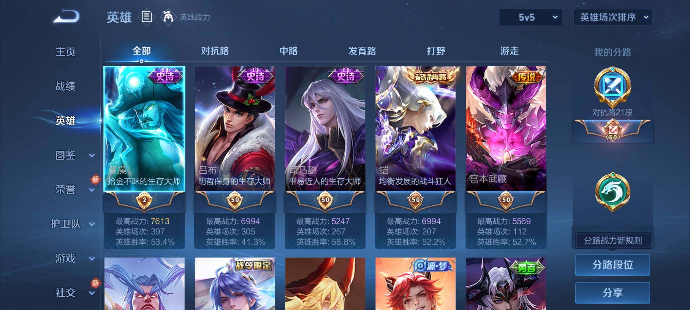 WZJZ3382467王者荣耀账号详情图5