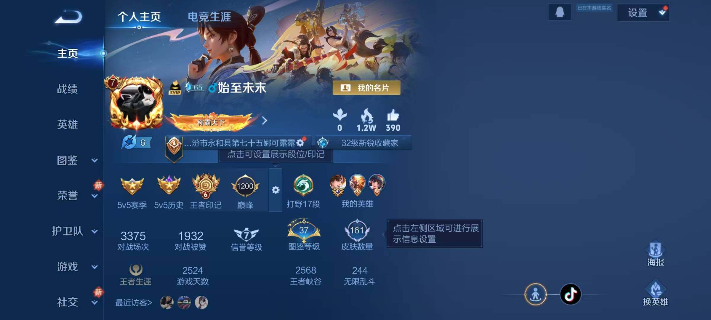 WZJZ3354712王者荣耀账号详情图5