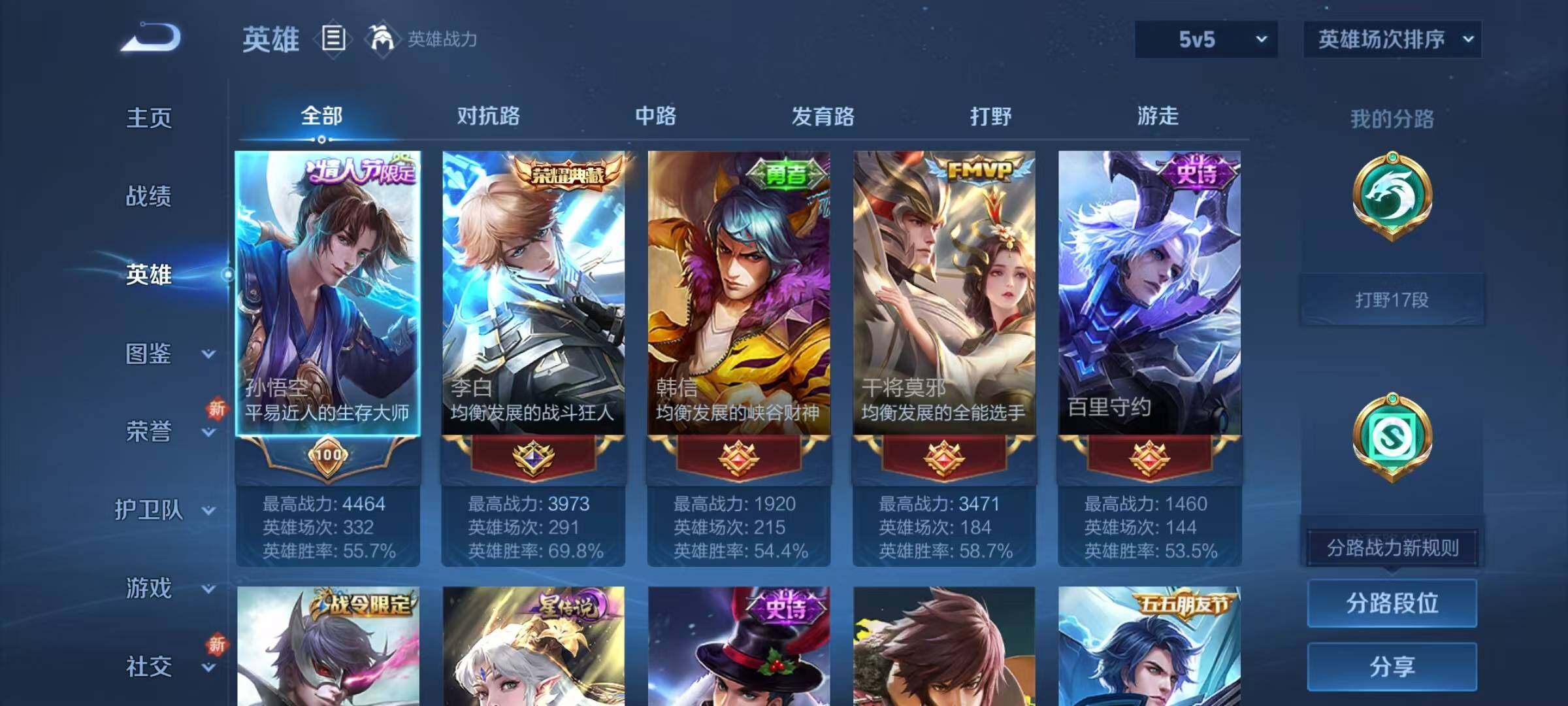 WZJZ3354712王者荣耀账号详情图6