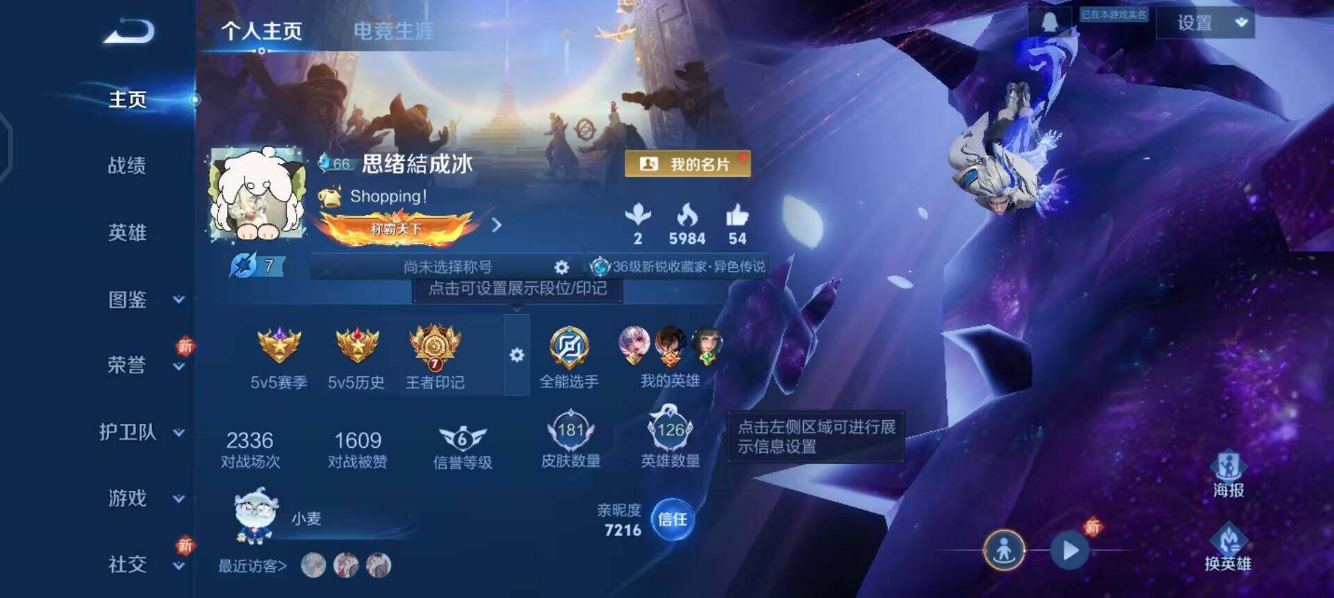 WZQM3352700王者荣耀账号详情图3