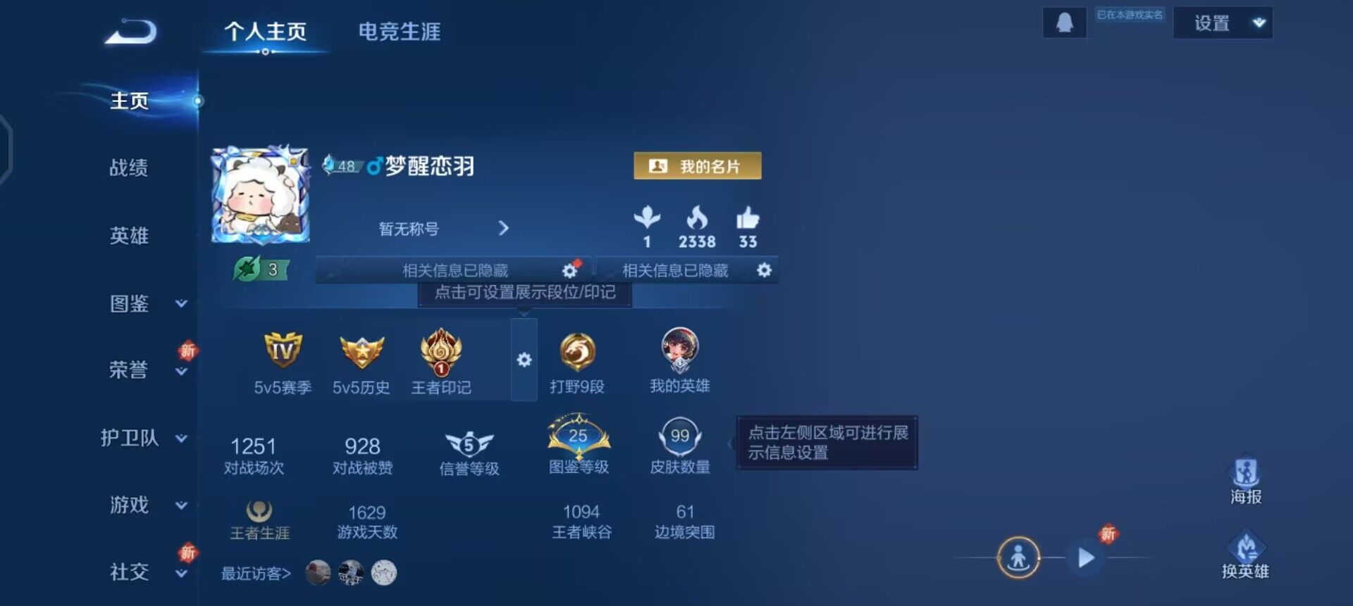 WZQM3373029王者荣耀账号详情图7 WZQM3373029王者荣耀账号详情图7