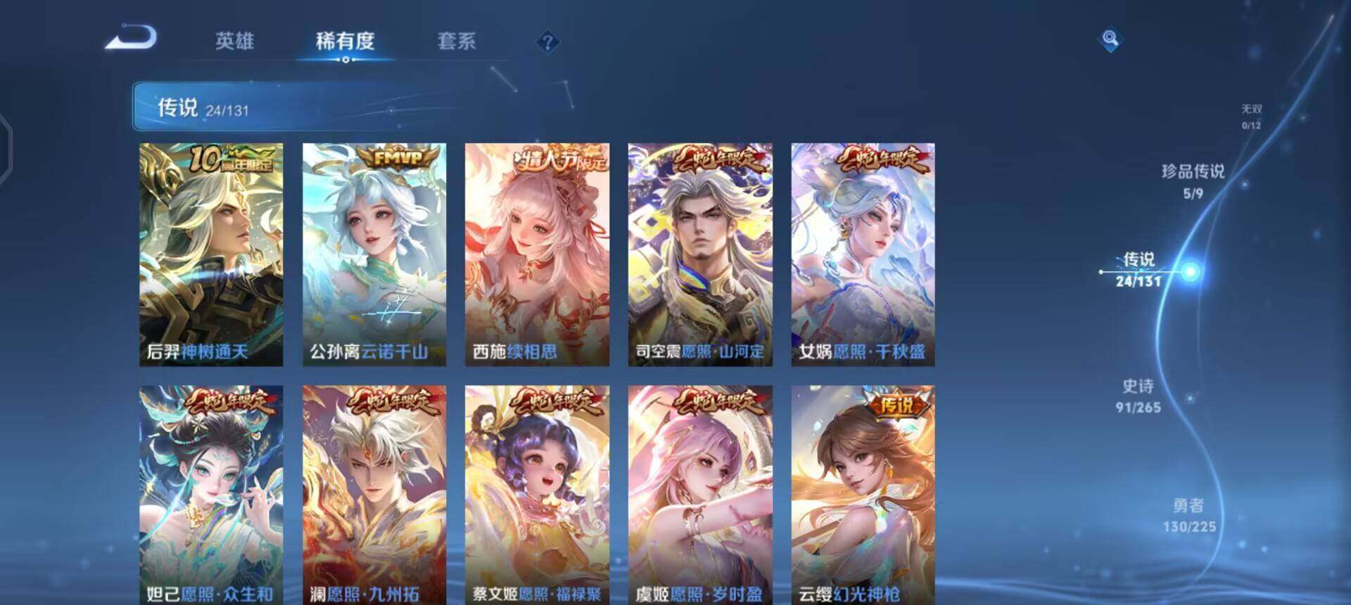 WZQM3372855王者荣耀账号详情图5