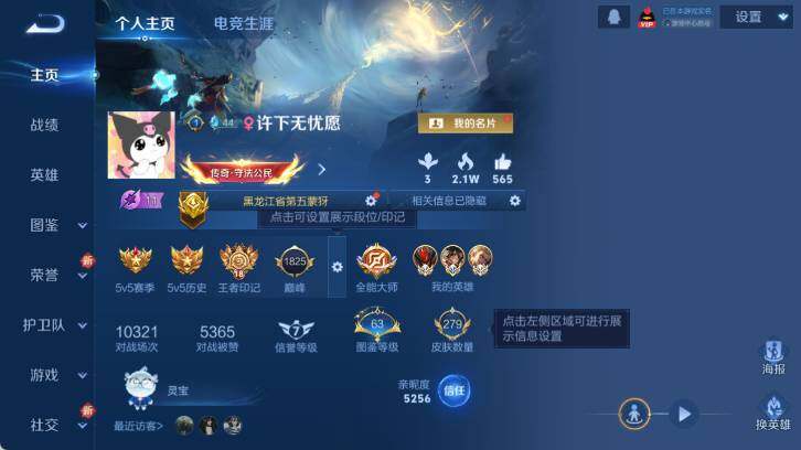 WZ0349362王者荣耀账号详情图10