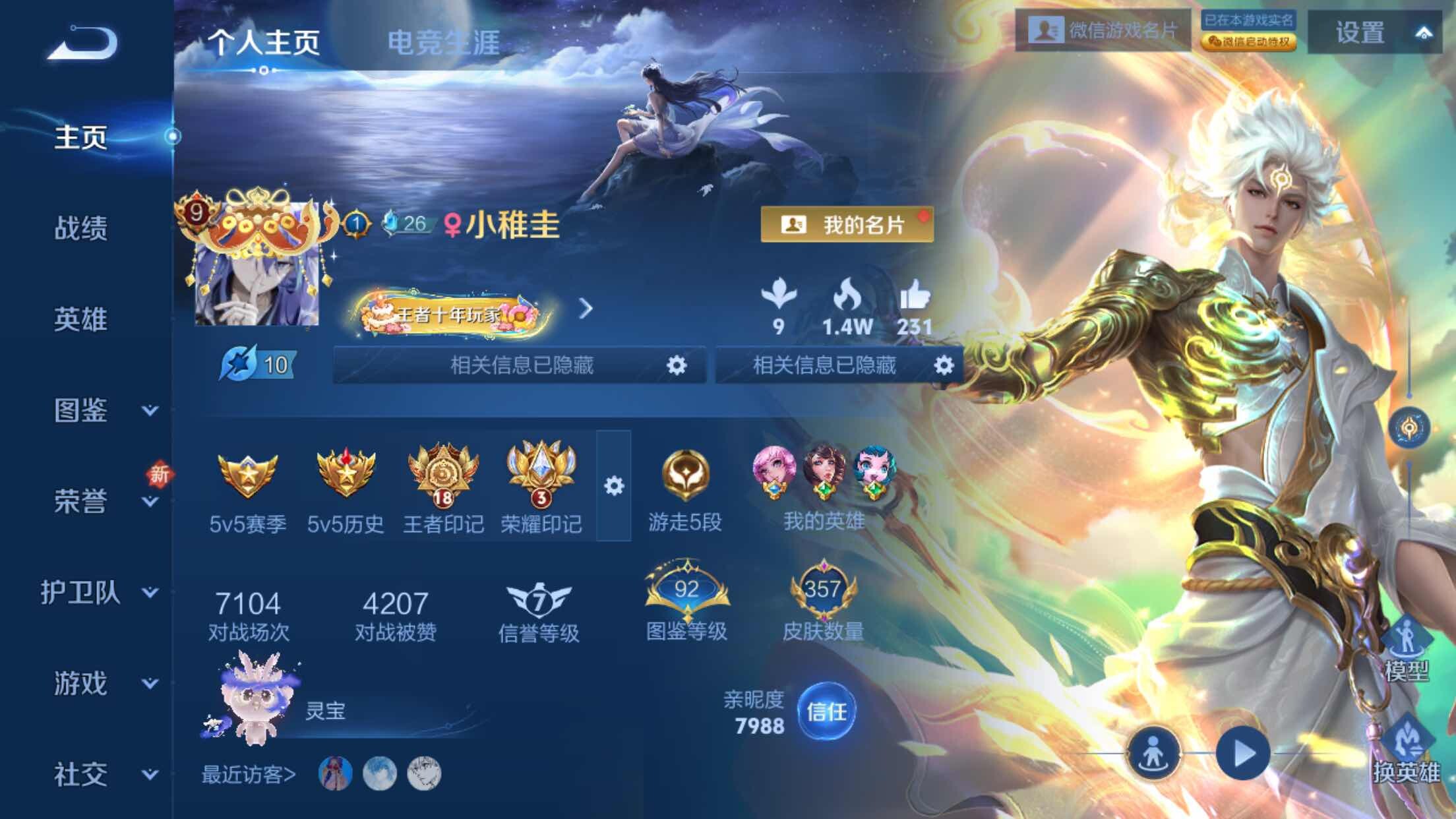 WZXS3385253王者荣耀账号详情图3