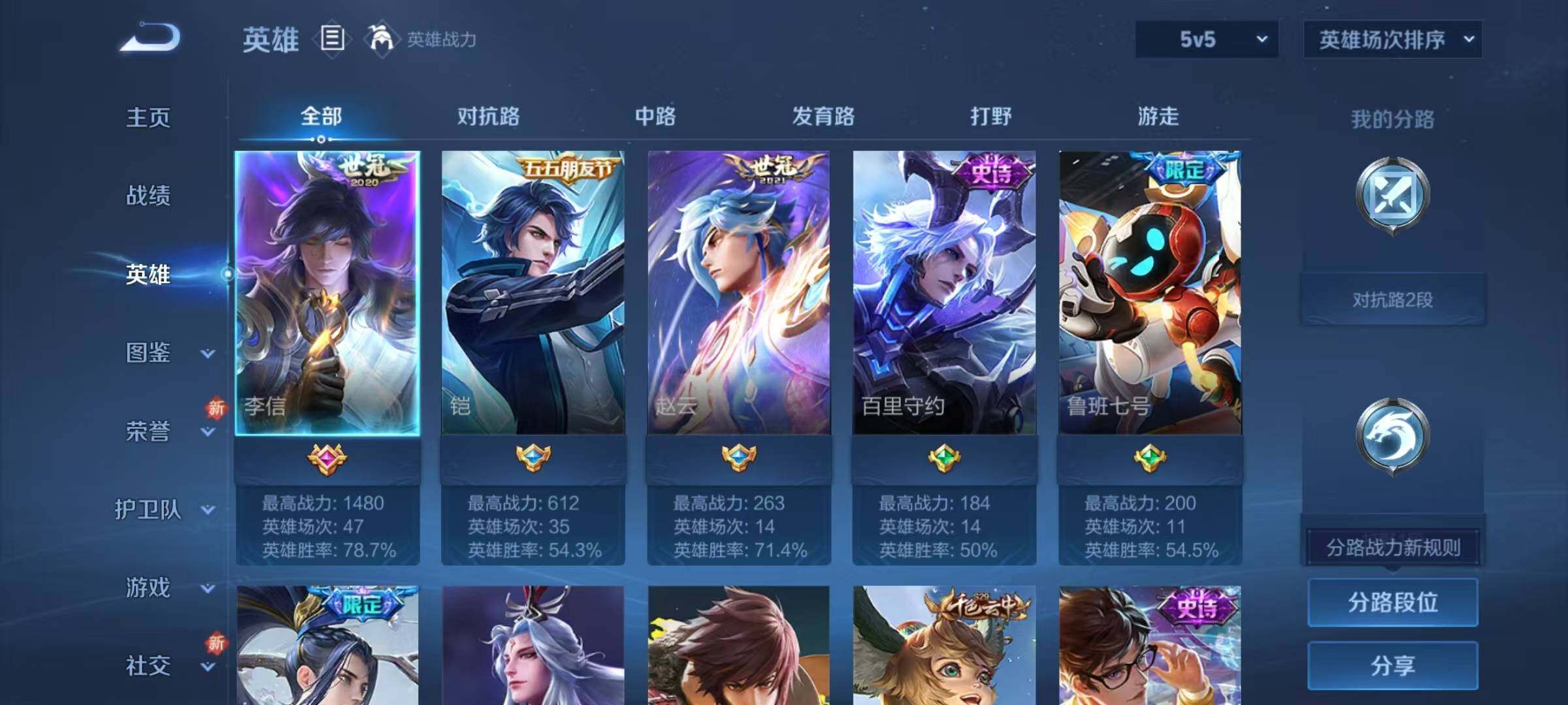 WZJZ3356786王者荣耀账号详情图4 WZJZ3356786王者荣耀账号详情图4