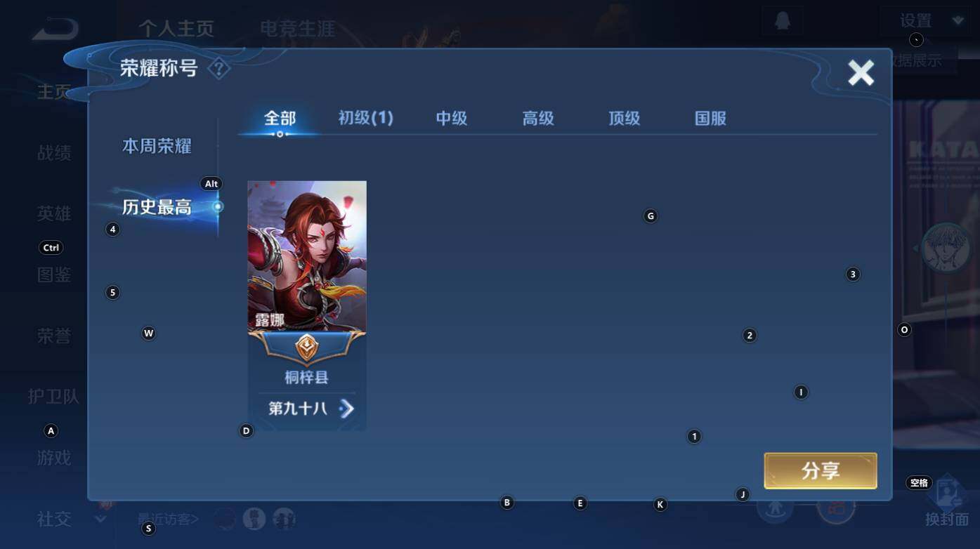 WZCMW3347822王者荣耀账号详情图6