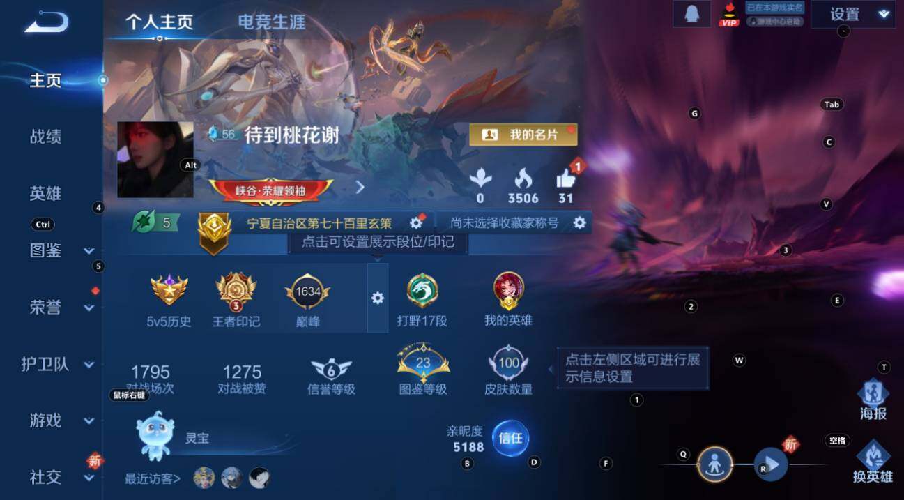 WZCMW3368917王者荣耀账号详情图5 WZCMW3368917王者荣耀账号详情图5