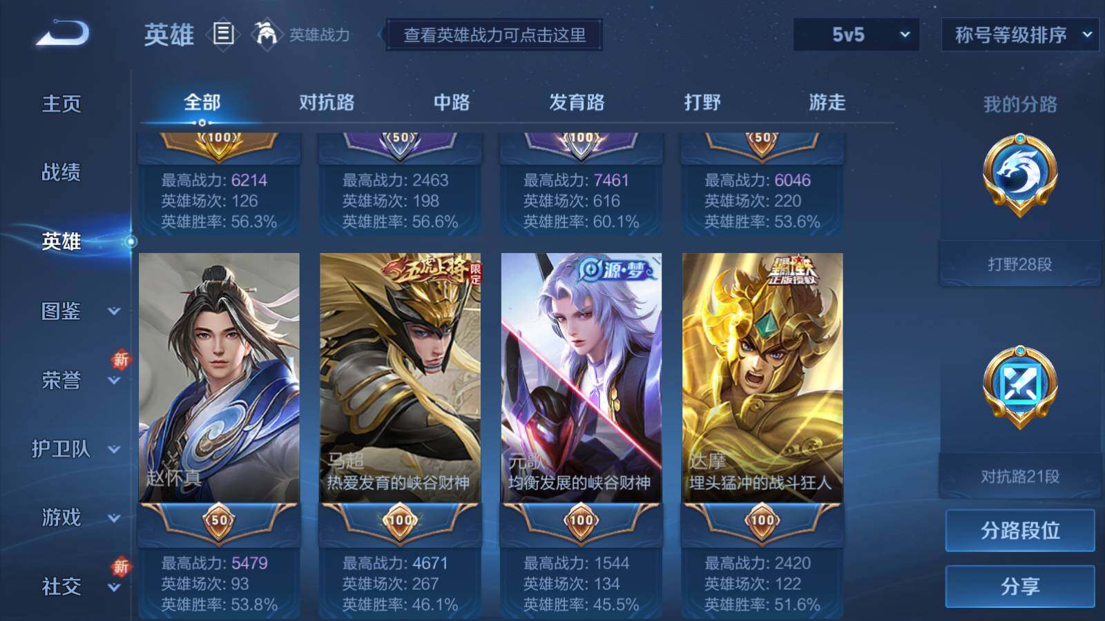 WZLX3356778王者荣耀账号详情图5