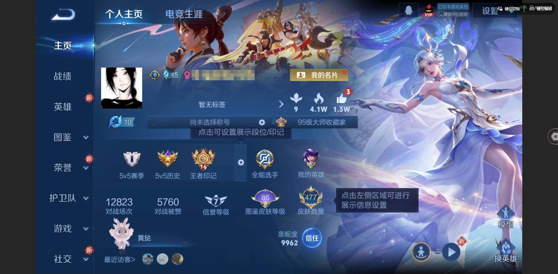 WZQM3383713王者荣耀账号详情图3 WZQM3383713王者荣耀账号详情图3