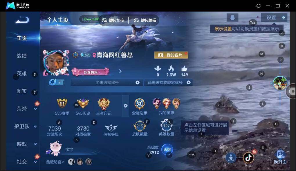 WZLE3356793王者荣耀账号详情图6