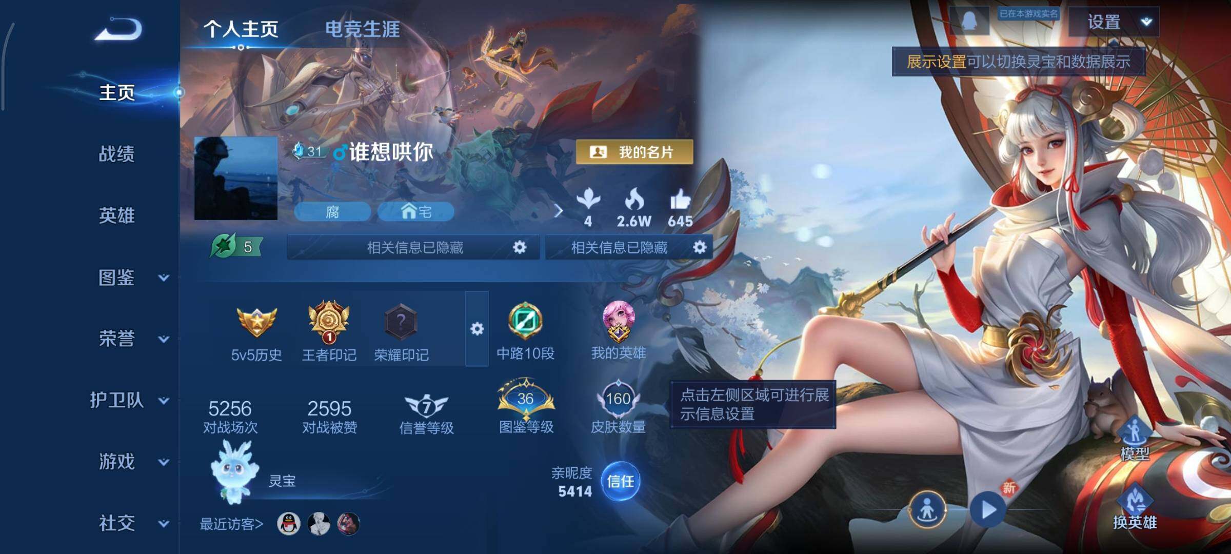 WZCMY3363425王者荣耀账号详情图2