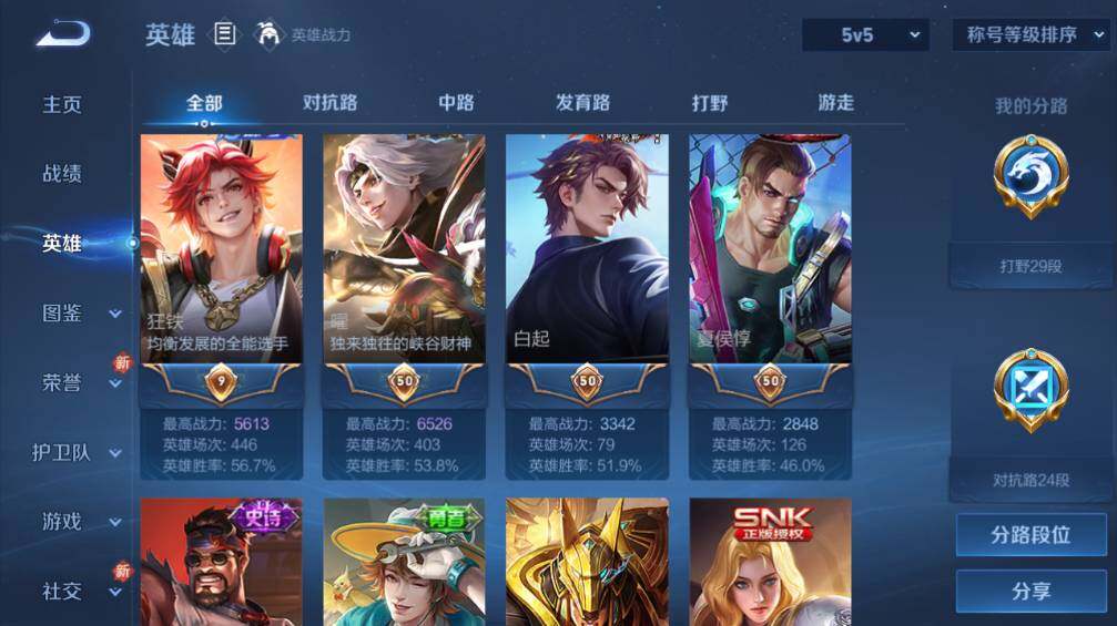 WZ0349370王者荣耀账号详情图9