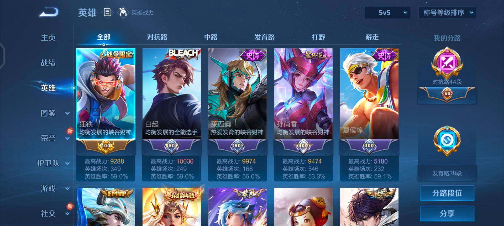 WZQM3359638王者荣耀账号详情图6