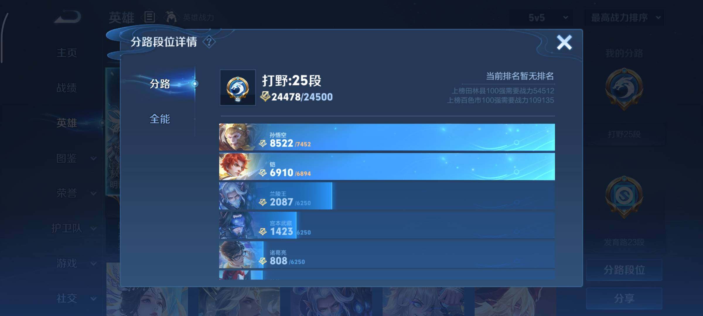 WZCMY3353857王者荣耀账号详情图4