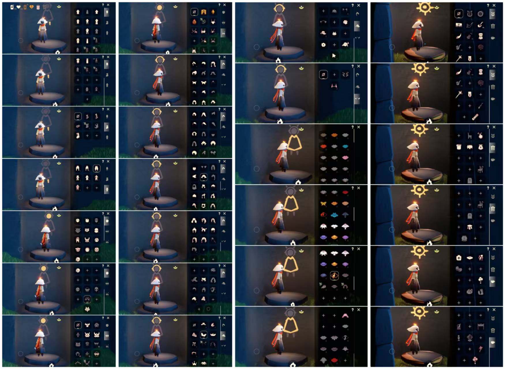 光遇账号安卓官服HY0989  安官  【毕业图】晨岛，霞谷 【毕业季】破晓季，归巢季 【蜡烛】29 【爱心】31 【稀有礼包】瑞气服饰，水母肩饰，贝壳发饰，兔子发饰，创始人斗篷 【毕业物品】黄眉企鹅面具，双翼遥鲲