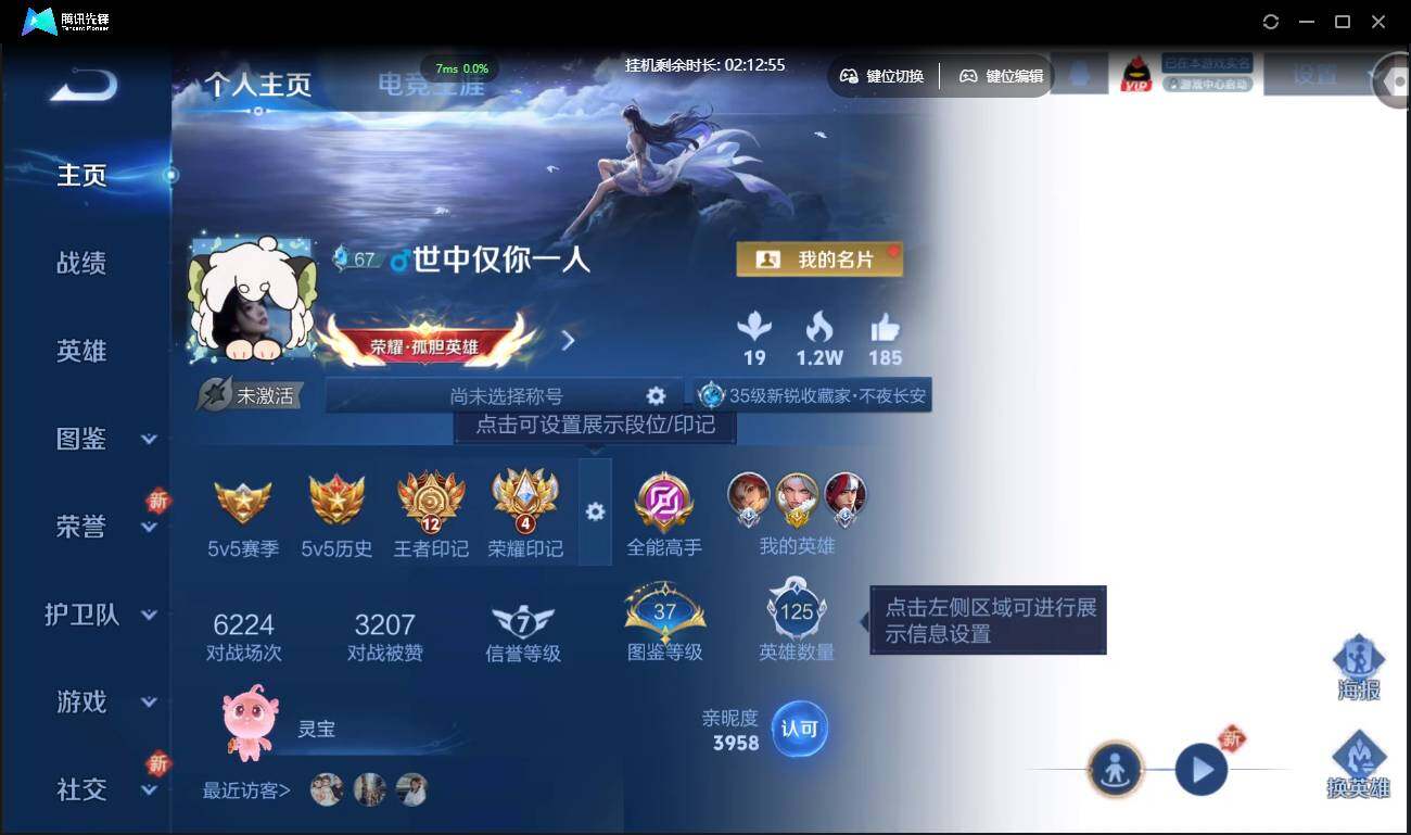 WZCMW3378180王者荣耀账号详情图2