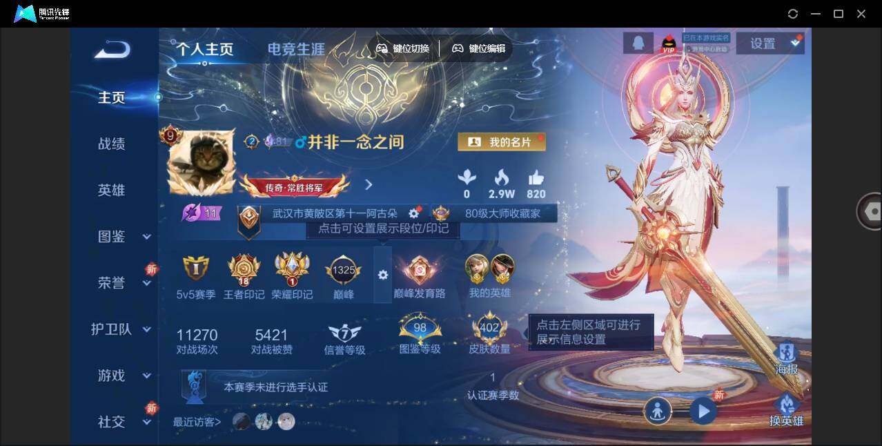 WZLX3358562王者荣耀账号详情图3