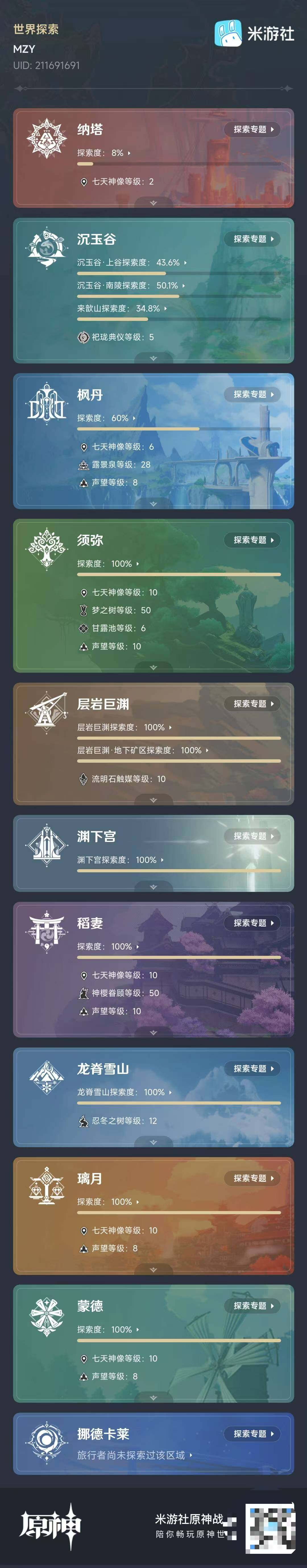 YSEY314322原神账号详情图4