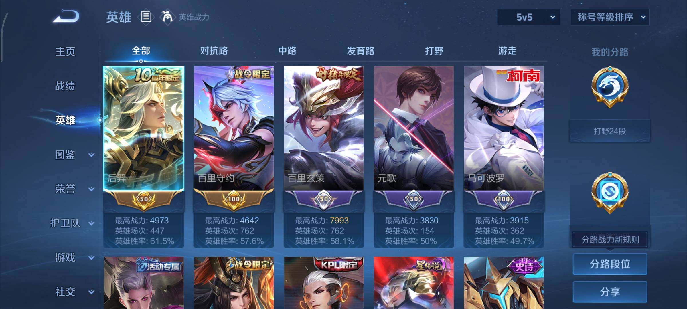 WZCMY3355695王者荣耀账号详情图3