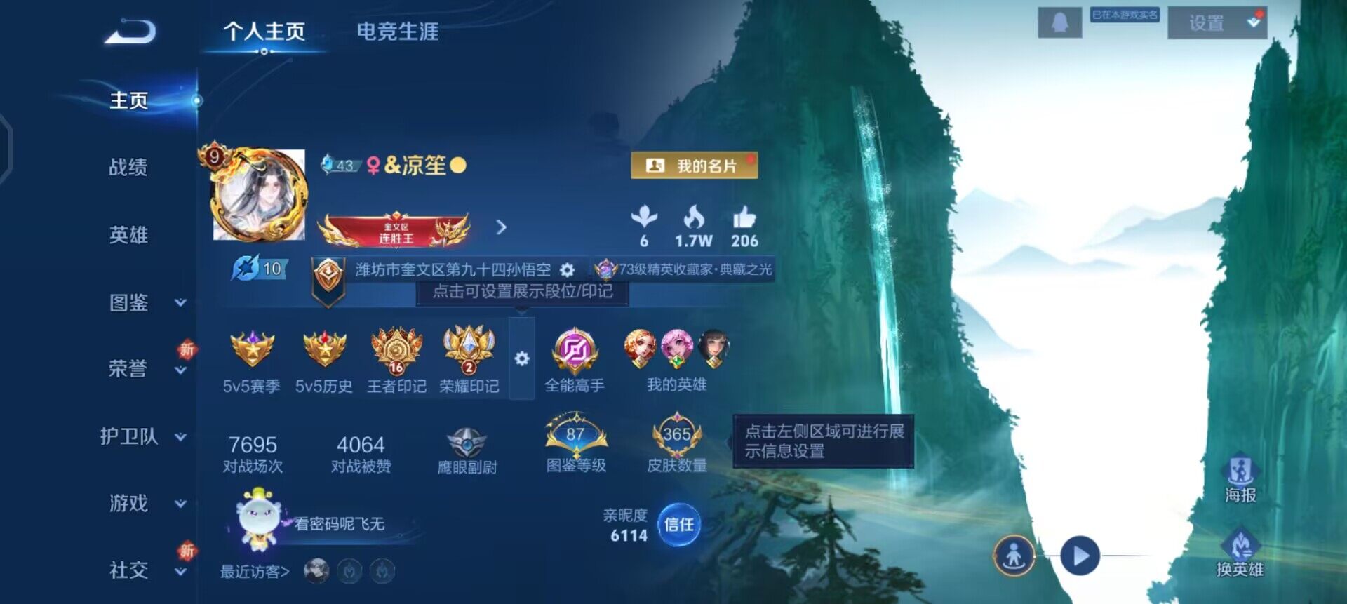 WZQM3375022王者荣耀账号详情图12