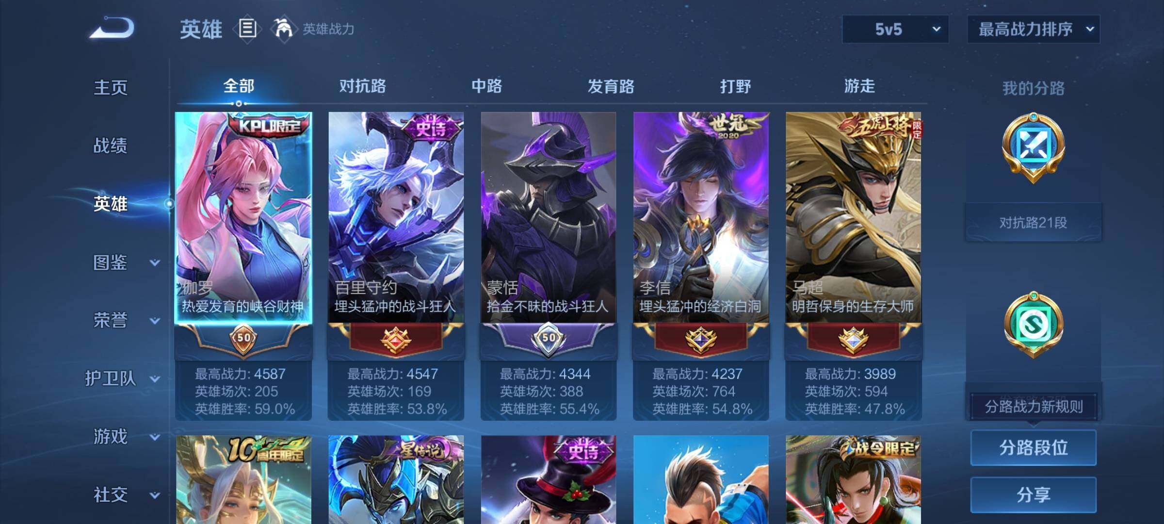 WZCMW3361303王者荣耀账号详情图8