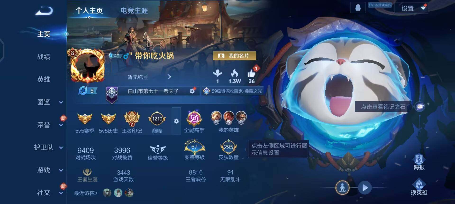 WZQM3359626王者荣耀账号详情图3