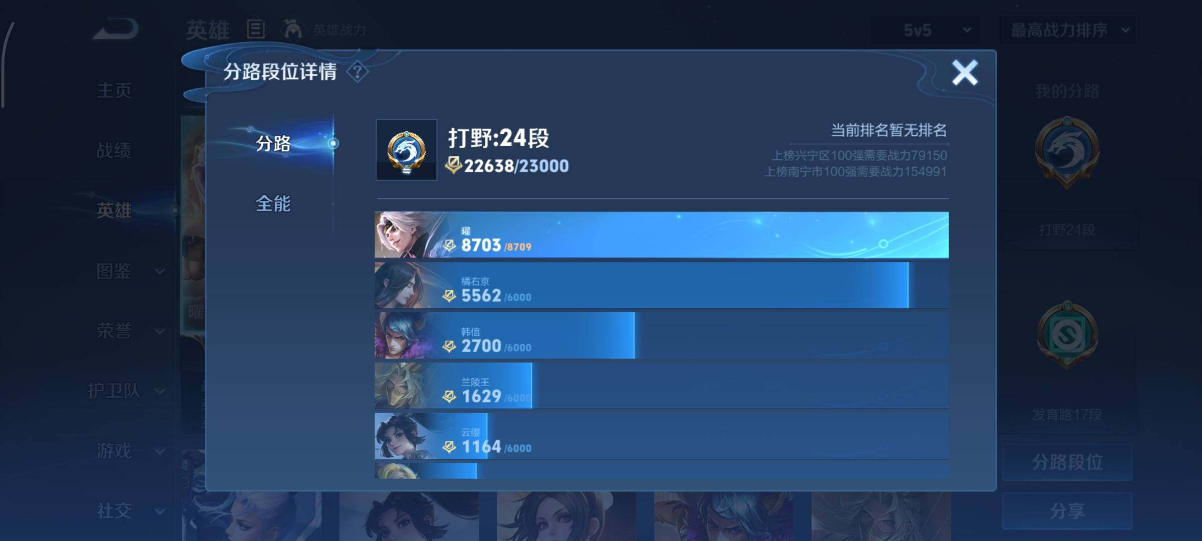 WZCMY3356170王者荣耀账号详情图4