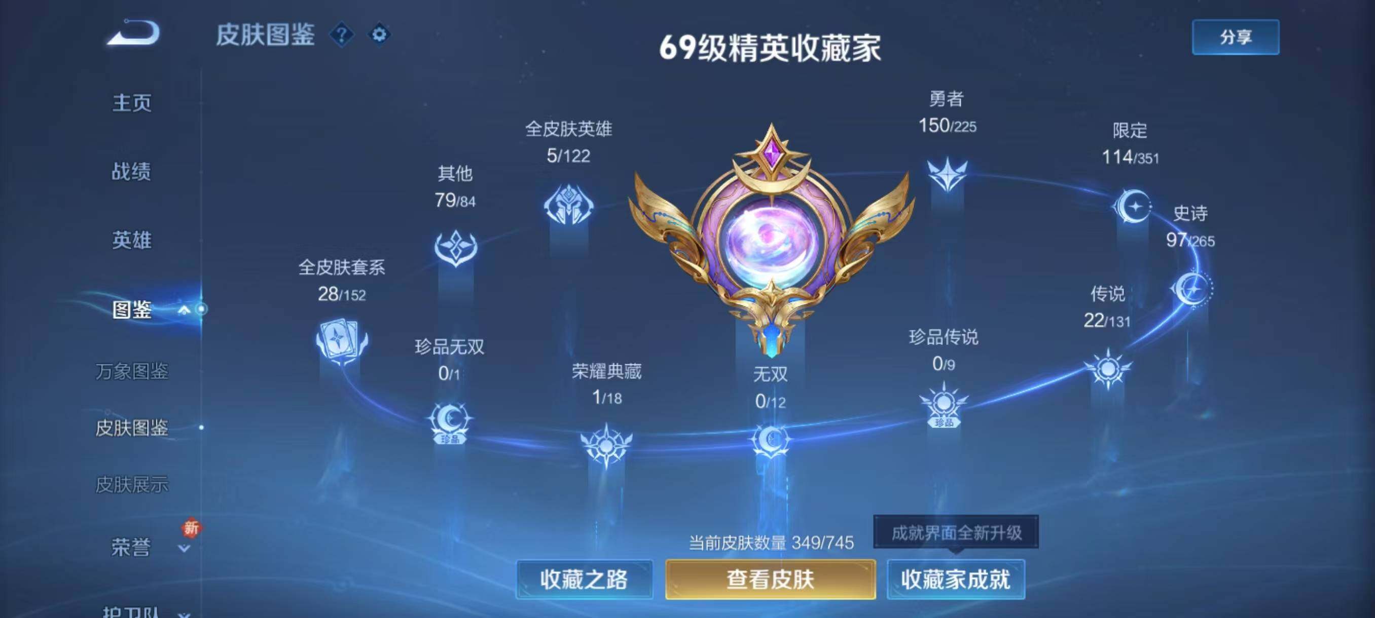 WZLX3379175王者荣耀账号详情图5