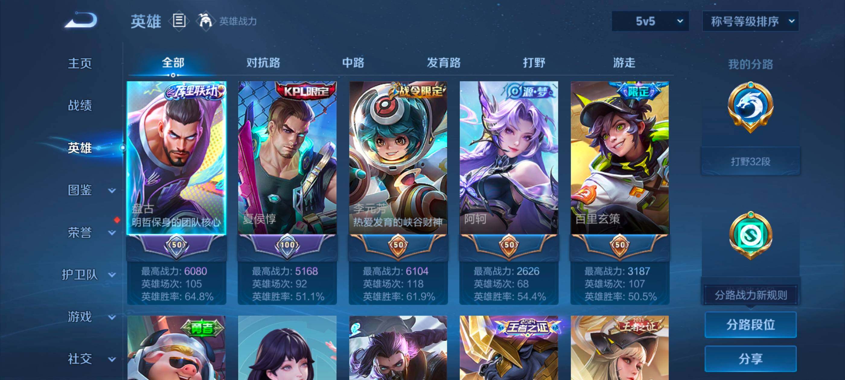 WZCMW3357341王者荣耀账号详情图2