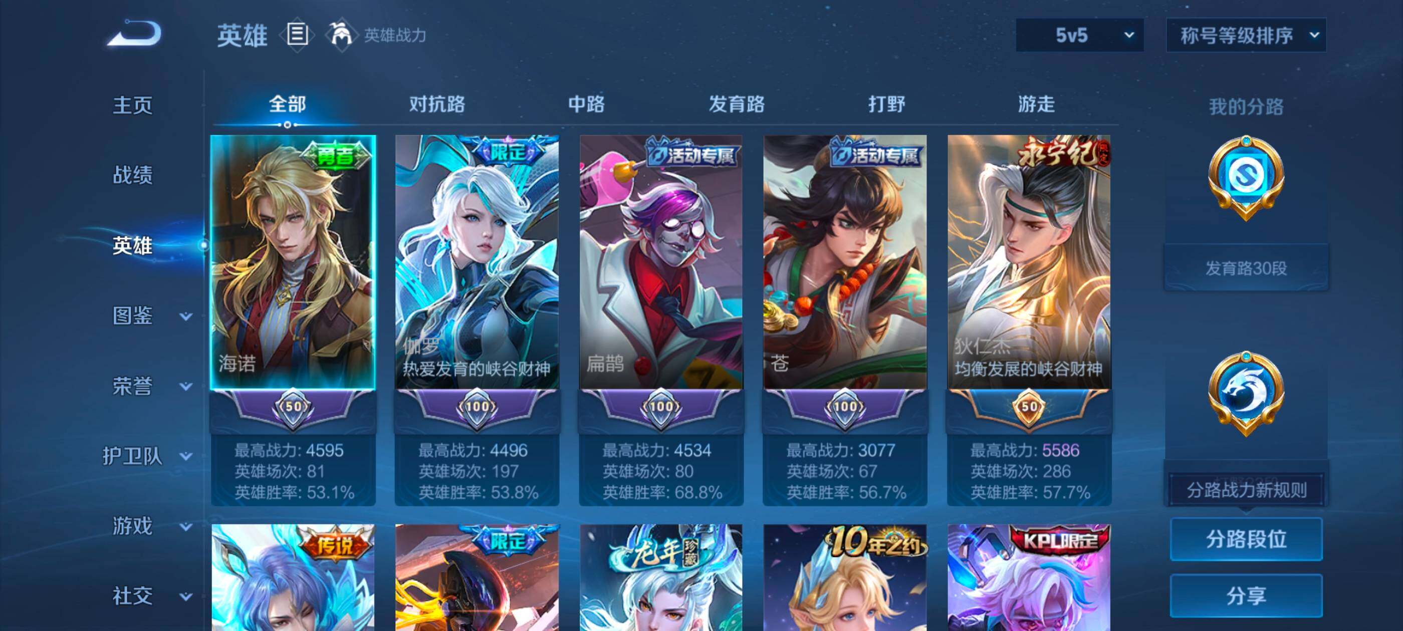 WZCMW3356425王者荣耀账号详情图3