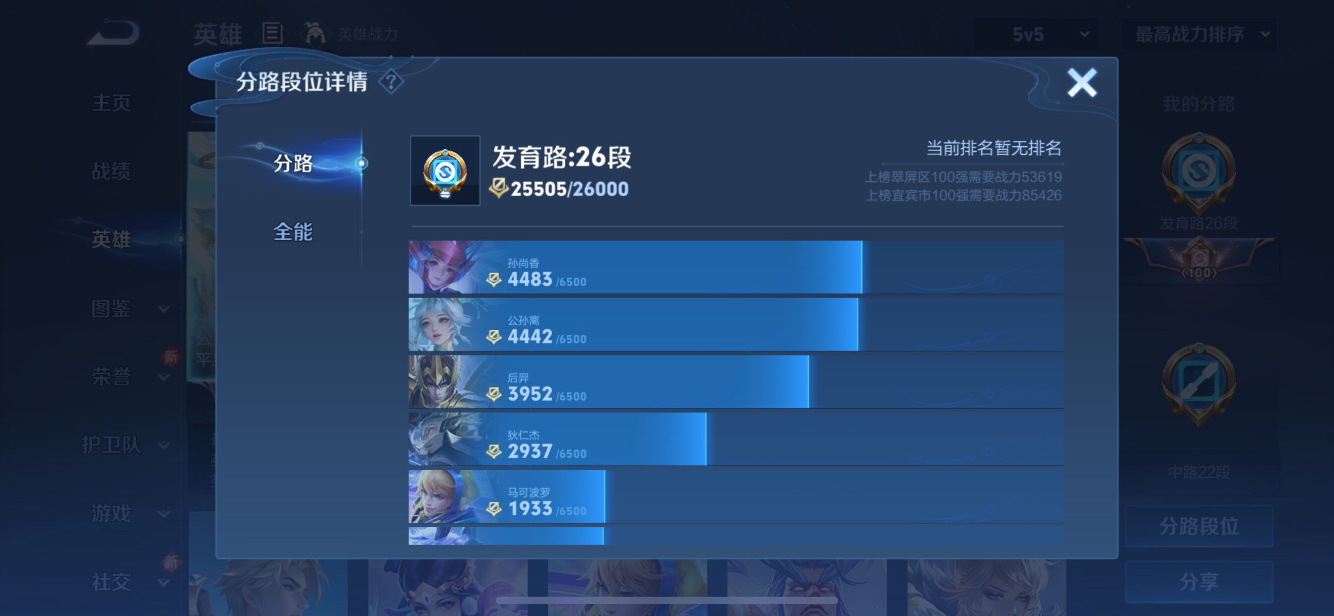 WZCMY3358363王者荣耀账号详情图4 WZCMY3358363王者荣耀账号详情图4