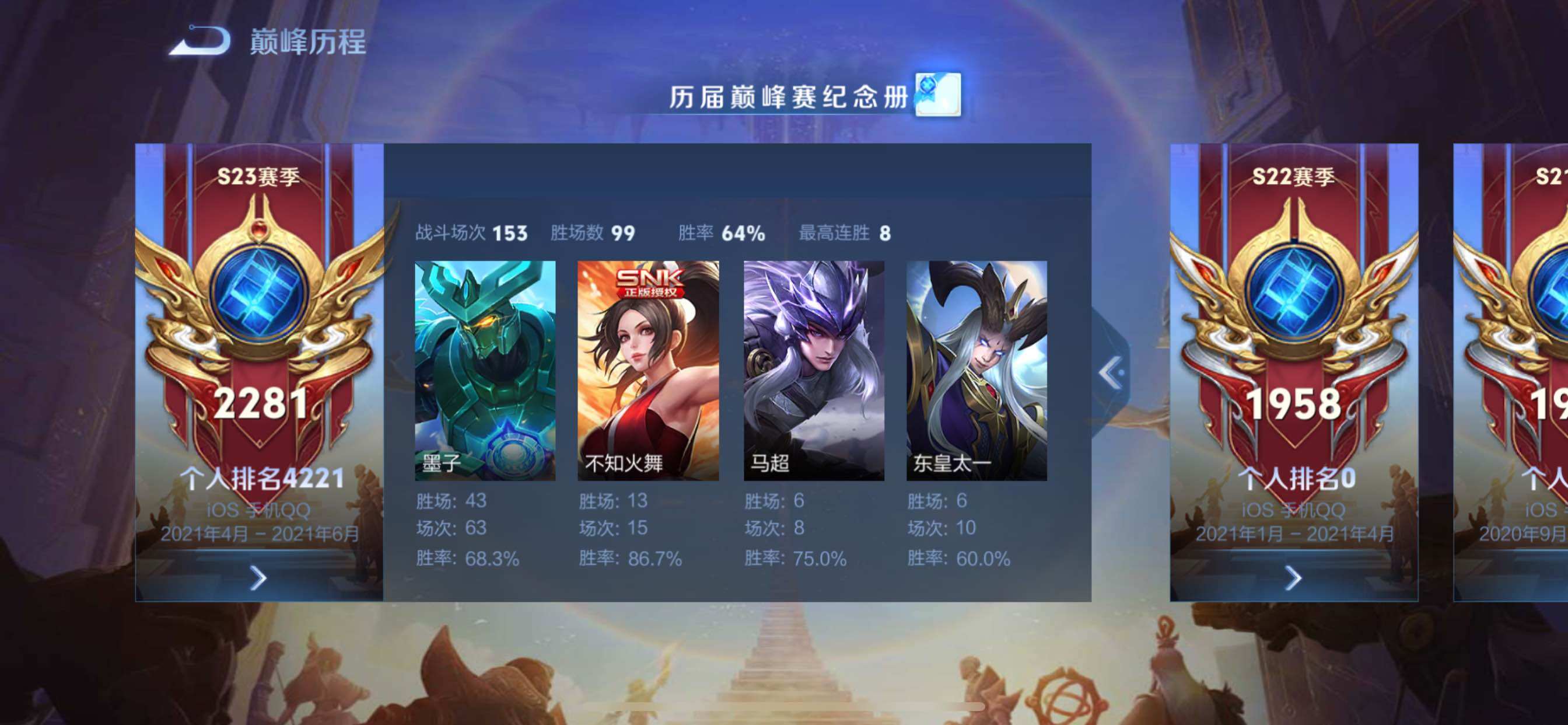 WZCMY3358426王者荣耀账号详情图3