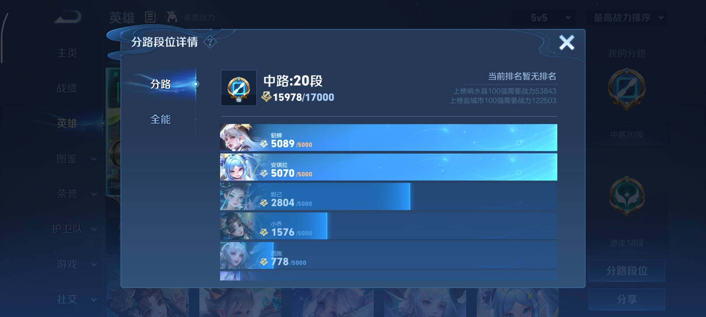 WZCMY3362931王者荣耀账号详情图4 WZCMY3362931王者荣耀账号详情图4