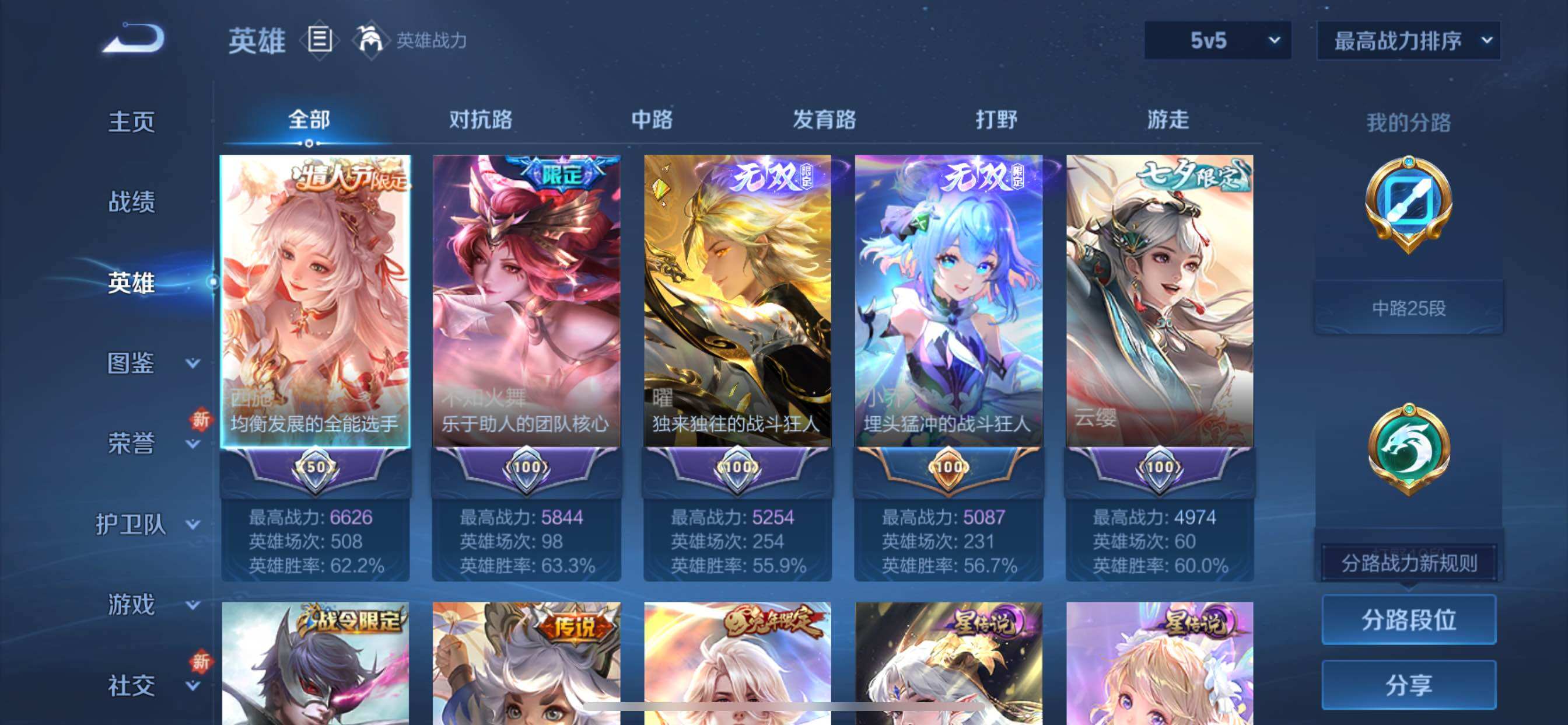 WZCMY3358485王者荣耀账号详情图3