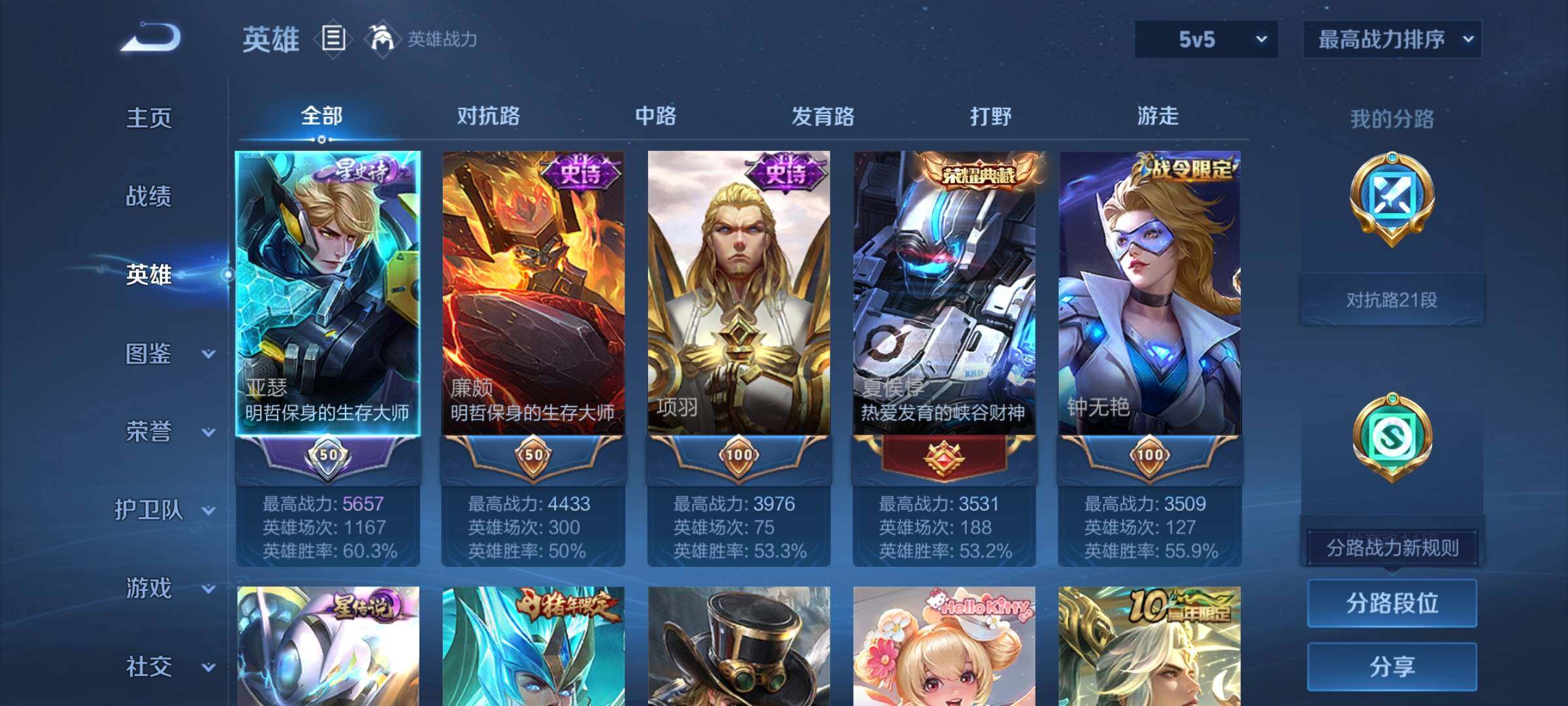 WZCMY3361838王者荣耀账号详情图3