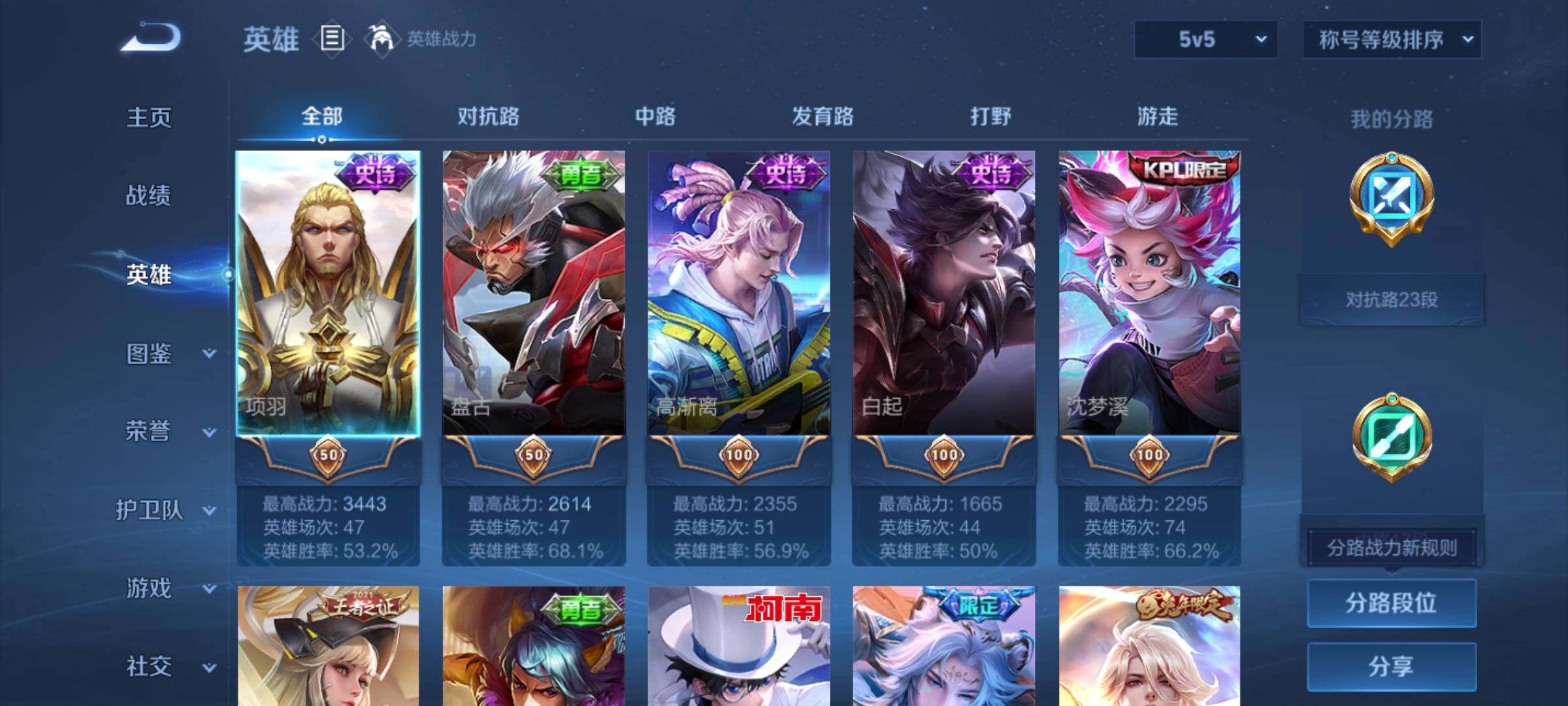 WZCMW3363619王者荣耀账号详情图4