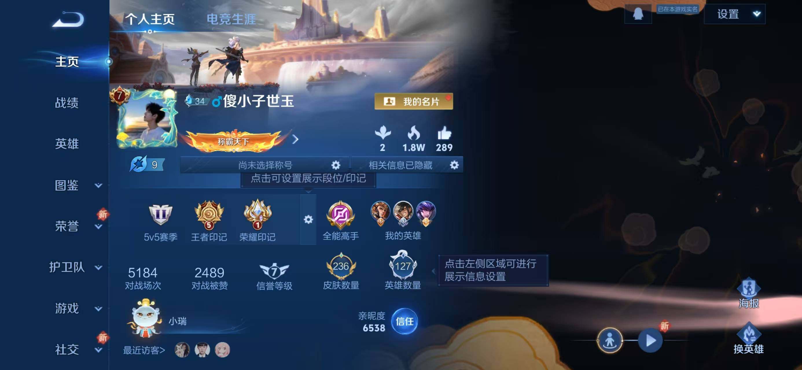 WZQM3385614王者荣耀账号详情图3