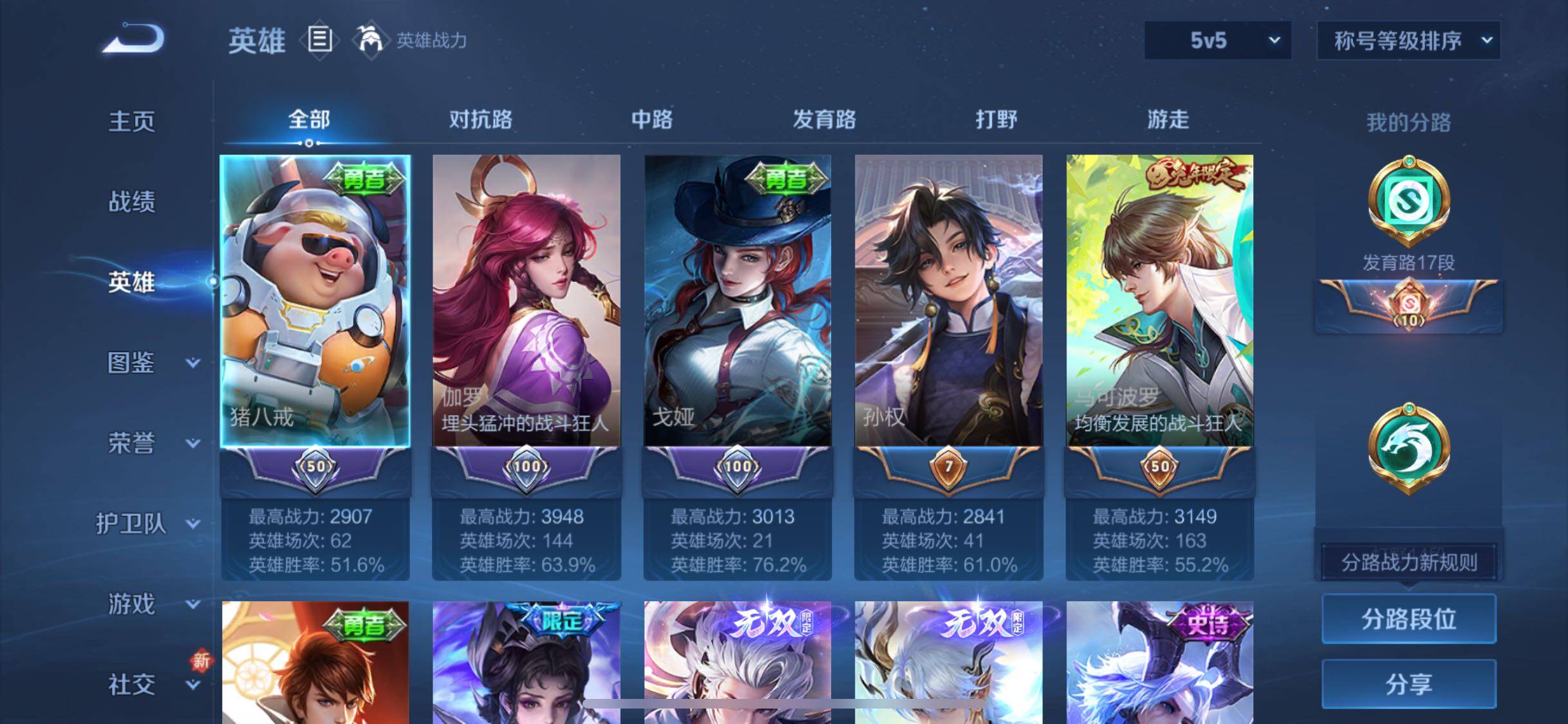 WZCMW3358009王者荣耀账号详情图2