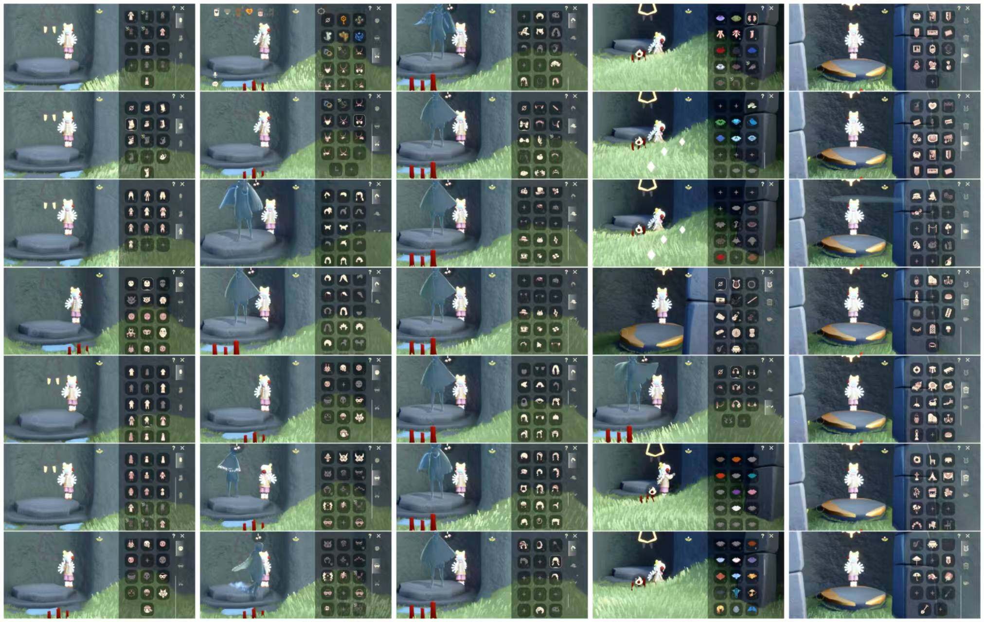 光遇账号安卓官服HT0561     安邮    【毕业图】雨林，霞谷 【毕业季】姆明季，彩染季，青鸟季 【蜡烛】0 【爱心】11 【稀有礼包】彩虹武士裤，兔子拖鞋，彩虹耳机，爱心眼镜，巫师帽，玉兔发饰，四叶草头饰