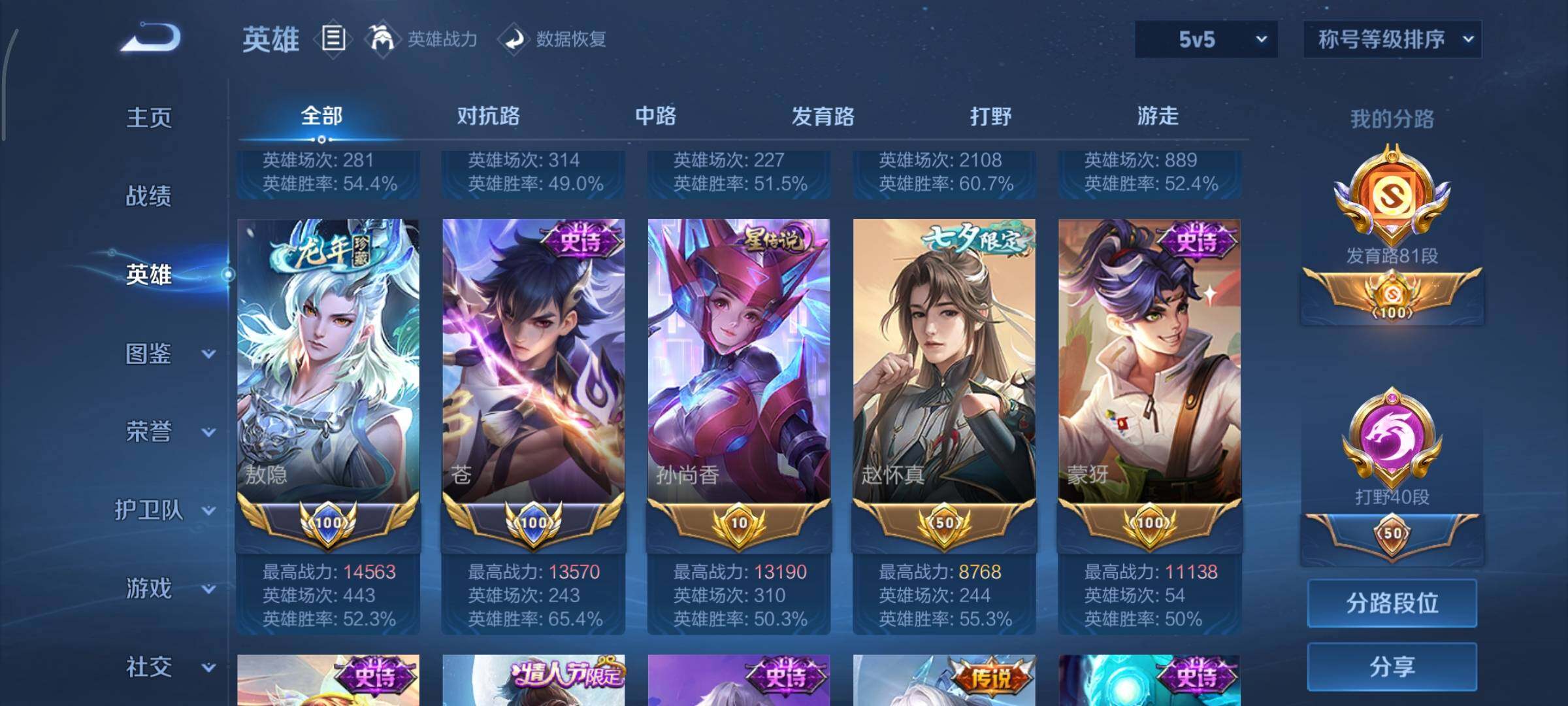 WZCMY3359423王者荣耀账号详情图4