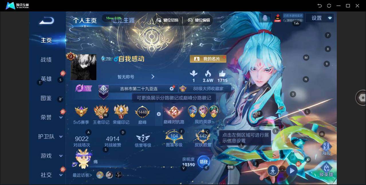 WZLX3364305王者荣耀账号详情图2