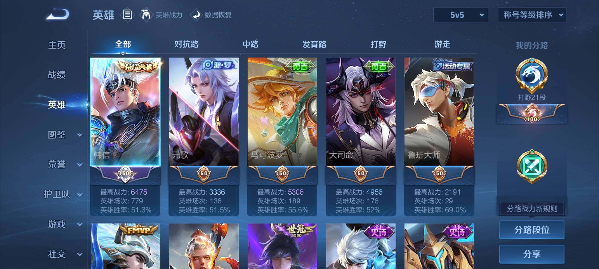 WZCMW3362038王者荣耀账号详情图3