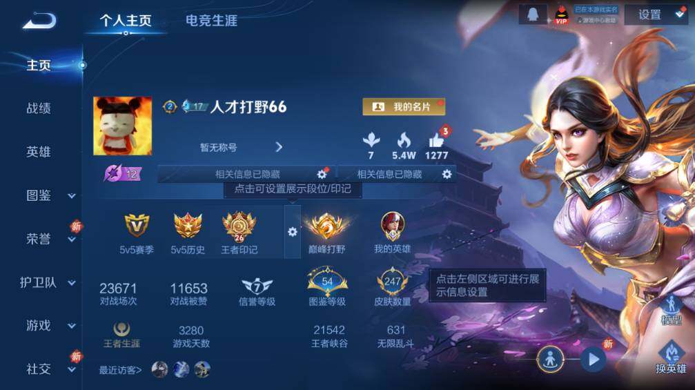 WZ0349390王者荣耀账号详情图7