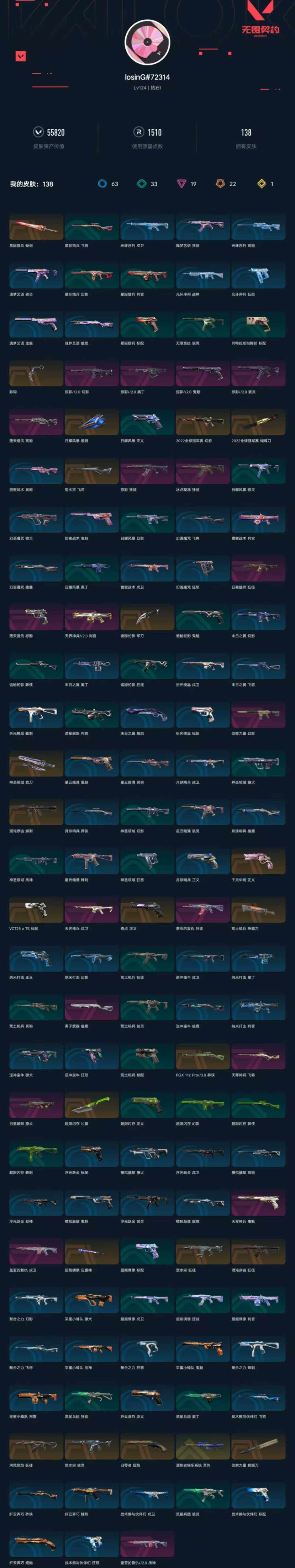 WWQXL321994无畏契约账号详情图6 WWQXL321994无畏契约账号详情图6