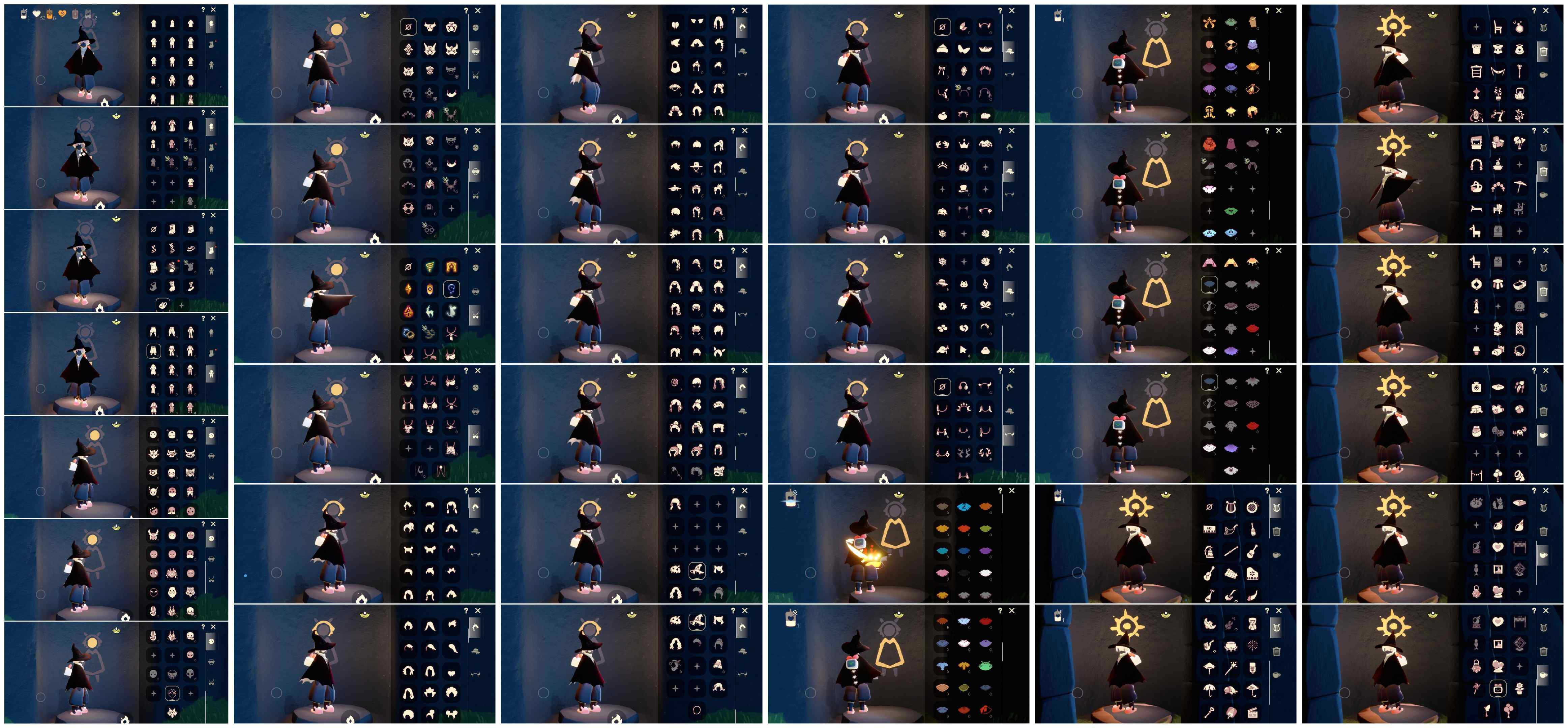 光遇账号安卓官服HT0564  安官 【毕业图】晨岛，云野，雨林，霞谷，暮土，禁阁 【毕业季】潜海季，追忆季，夜行季，归巢季，九色鹿 【蜡烛】1 【爱心】53 【稀有礼包】音韵吉他，瑞气服饰，兔子拖鞋，星月头冠，金