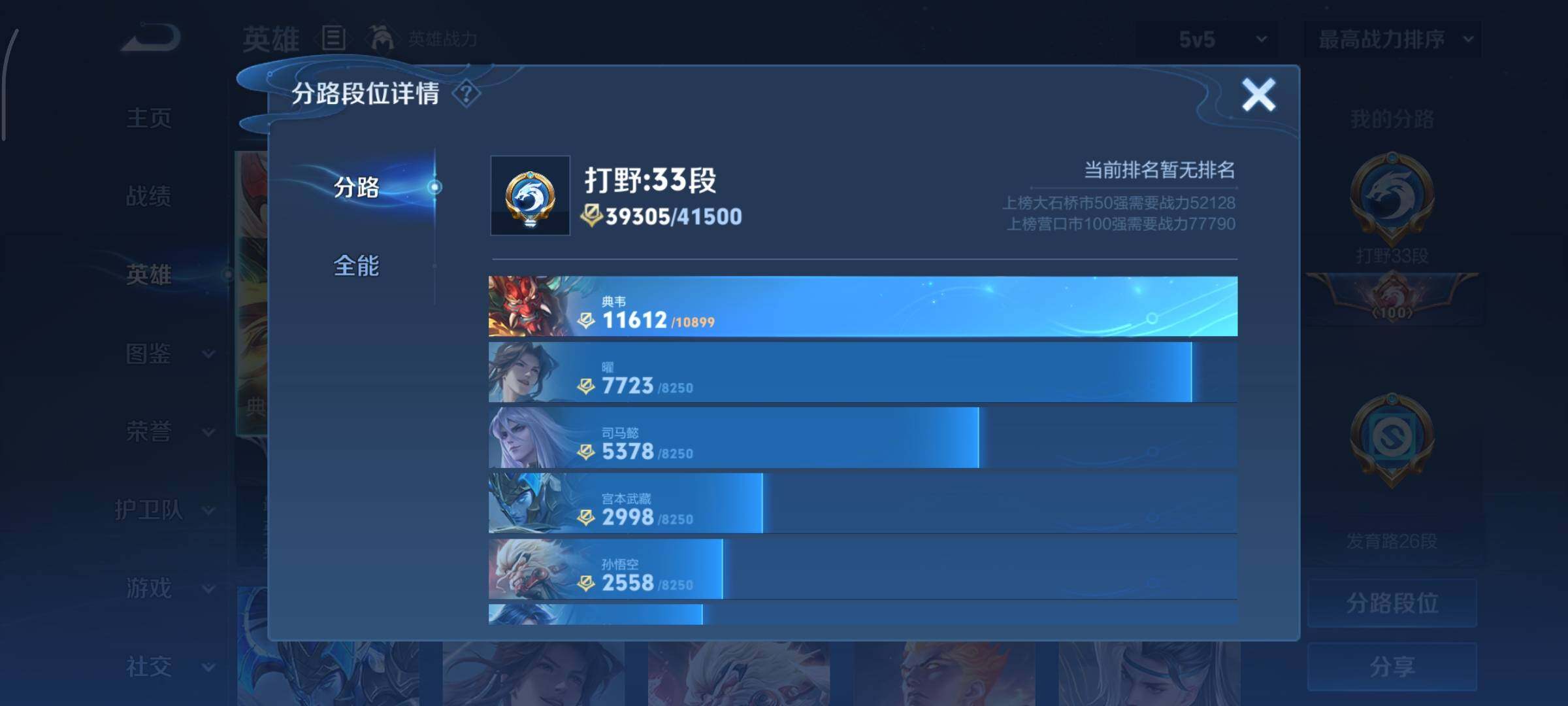 WZCMY3362677王者荣耀账号详情图4