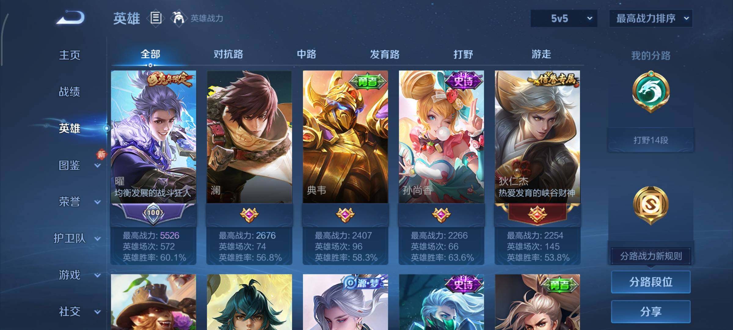 WZCMY3362688王者荣耀账号详情图3