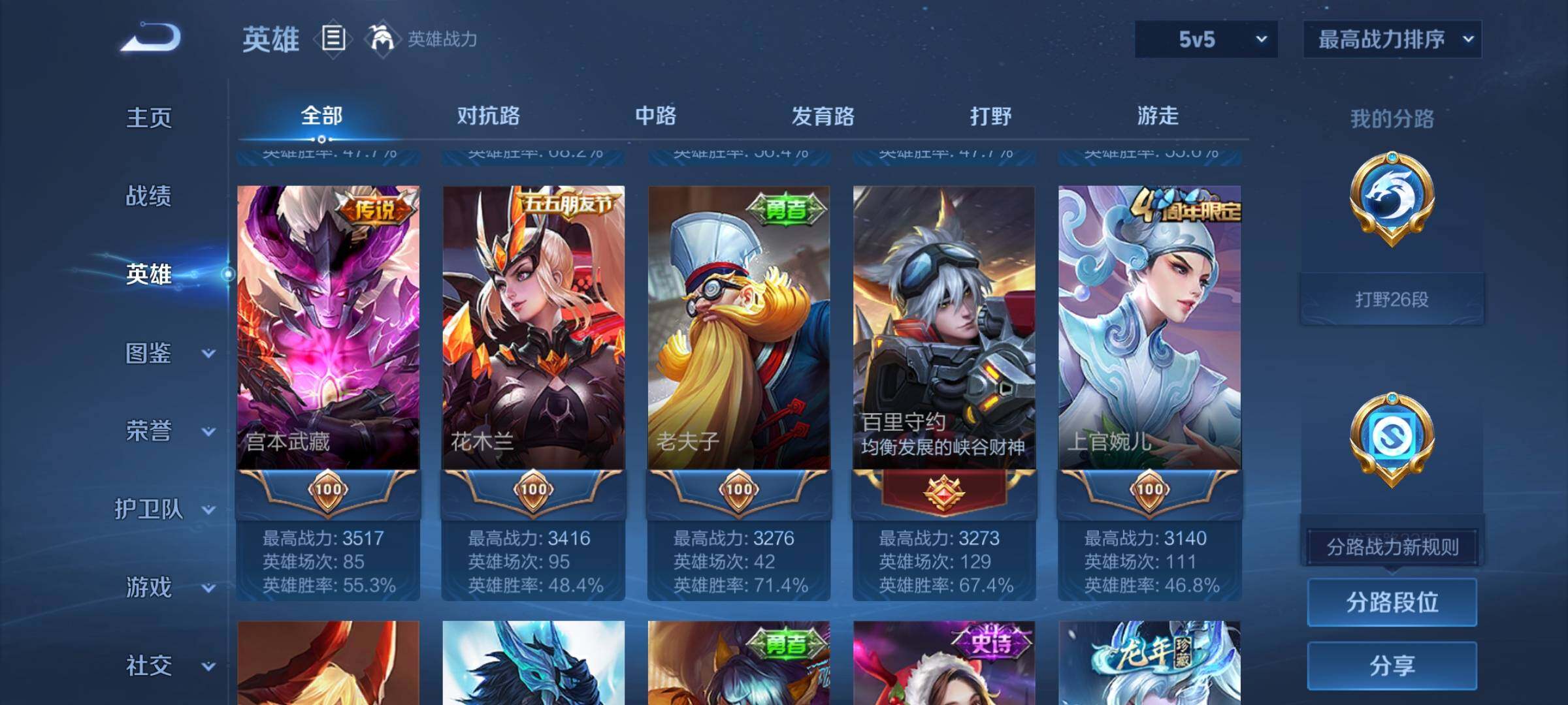 WZCMW3361975王者荣耀账号详情图9