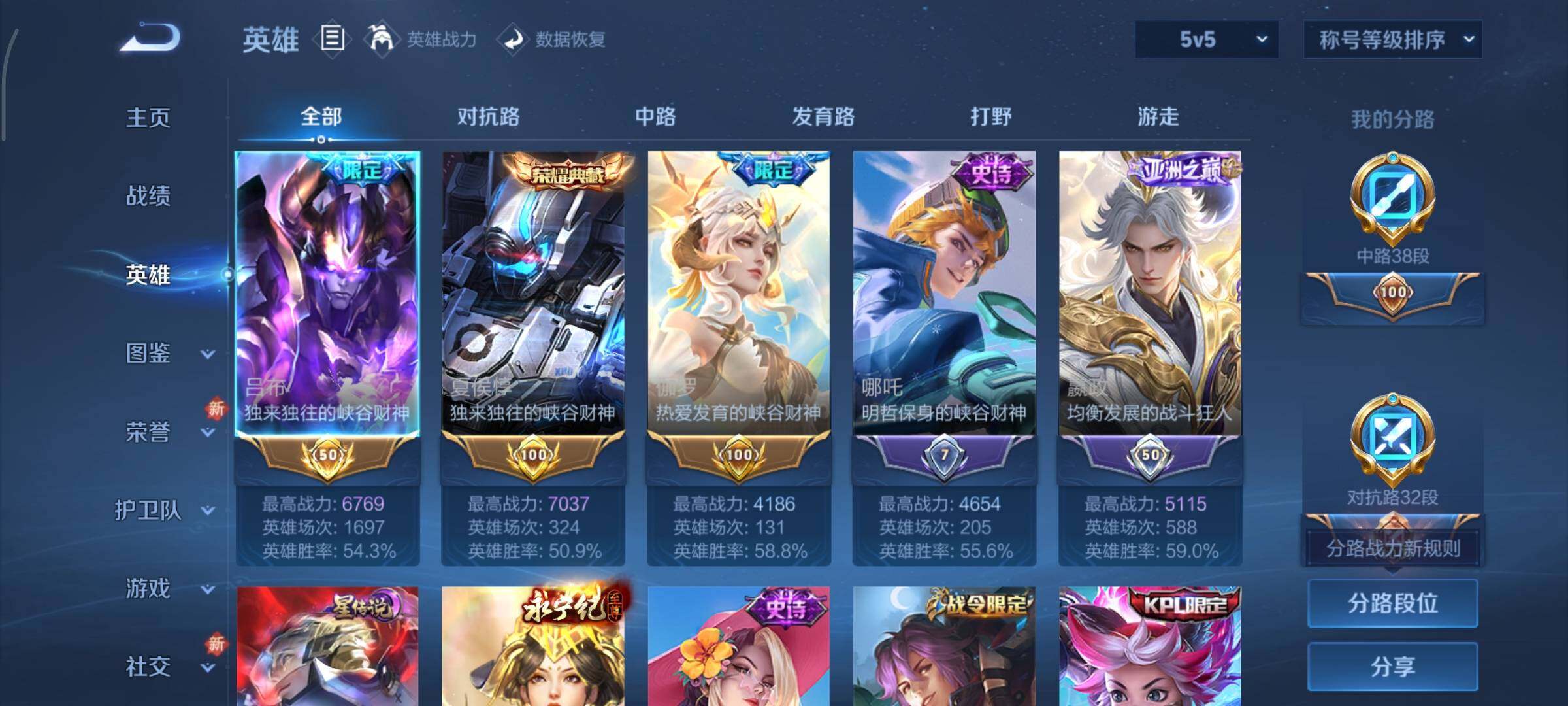 WZCMY3362690王者荣耀账号详情图3