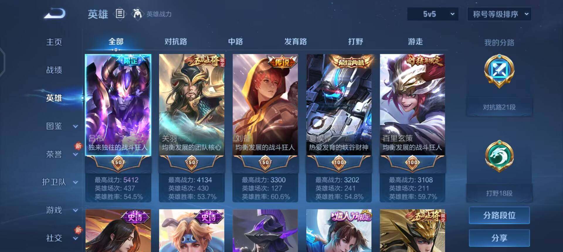 WZQM3364416王者荣耀账号详情图6